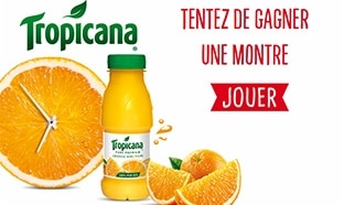 Jeu Flunch : 500 montres Tropicana à gagner