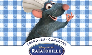 Jeu Disney Ratatouille avec Parmentine : 156 cadeaux à gagner