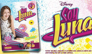 Album Panini gratuit de Disney Soy Luna + livraison offerte