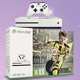 Intermarché : Pack Xbox One S + Fifa 17 + 2 manettes à 269€