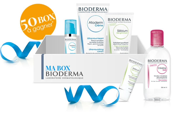 50 coffrets de 4 cosmétiques Bioderma à remporter