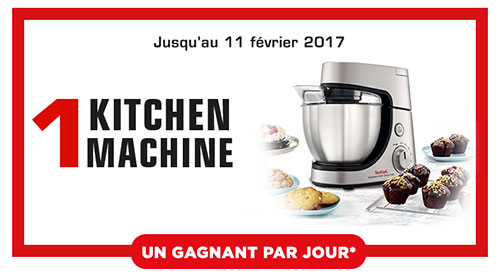 93 Kitchen Machine MasterChef Gourmet de Tefal à remporter