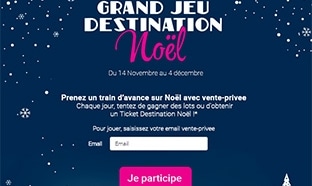 Jeu Vente-Privee : Bons d’achat de 10€ offerts sans minimum