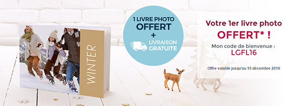 monAlbumPhoto : Livre photo gratuit et livraison offerte