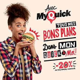 My Quick : Bons de réduction et bons plans