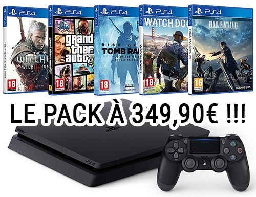 Pack PS4 Black Friday 2016
