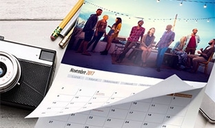 Photoservice : Calendrier personnalisé gratuit (hors fdp)
