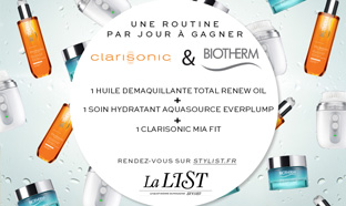 Jeu Stylist : 30 routines Clarisonic et Biotherm à gagner