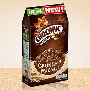 Test céréales Chocapic Crunchy Muesli : 2000 paquets gratuits
