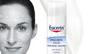 Test du soin Eucerin Hyaluron-Filler Extra Riche : 100 gratuits