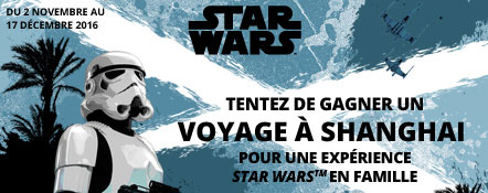 Leclerc : 200 lots Star Wars et un voyage