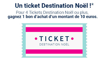 Vente-Privee : Ticket Destination Noël