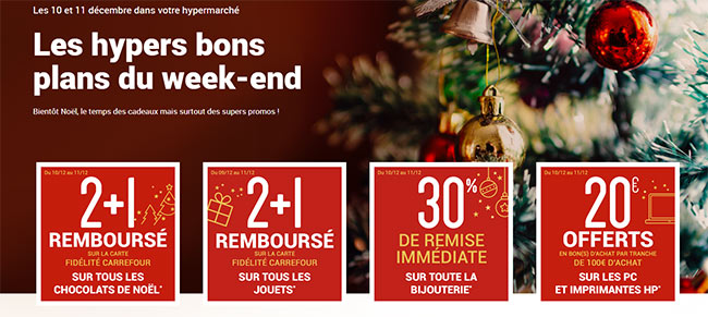 Les hypers bons plans du week-end