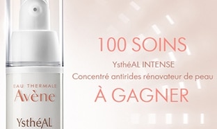 Jeu Avène : 100 soins YsthéAL Intense antirides à gagner