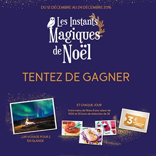 Jeu Picard : 1 voyage, 13 menus complets et 1000 bons à gagner