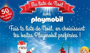 Jeu TF1 sur malisteplaymobil.fr : 50 listes de Noël Playmobil à gagner