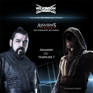 Jeu Assassin’s Creed avec Wilkinson : 264 cadeaux à gagner