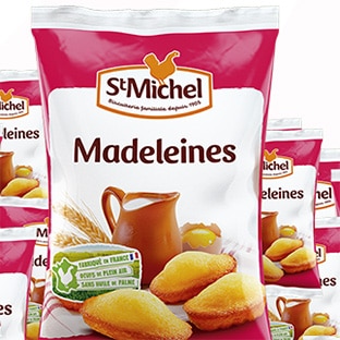 Recevez un paquet de madeleines St Michel : 9000 gratuits !