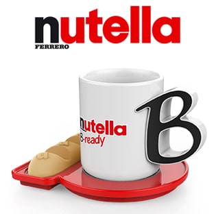 Mon Mug Nutella offert pour 1 lot de B-ready acheté