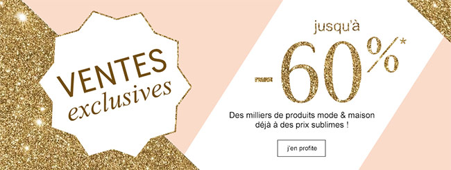 Pré Soldes Hiver 2017 : Jusqu’à 60% d’économies