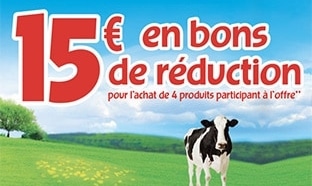 Ribambel : 4 fromages achetés = 15€ en bons de réduction