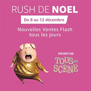 Amazon Rush de Noël 2016 : + de 12000 articles jusqu’à -50%