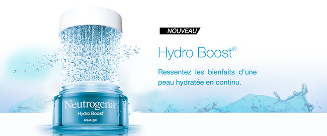 Testez gratuitement le soin hydratant Hydro Boost de Neutrogena