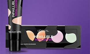 Test L’Oréal : 200 cosmétiques Infaillible Total Cover gratuits