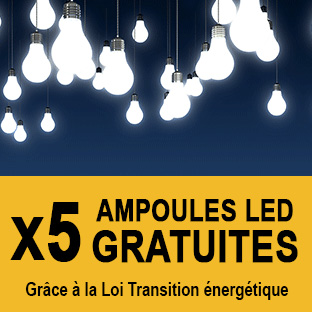 Recevoir gratuitement des ampoules