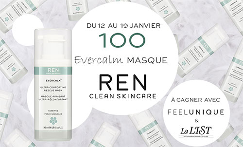 Tentez de remporter le masque apaisant Evercalm de Ren