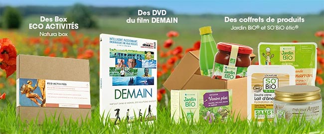 Jeu "Tous engagés de nature" avec 90 cadeaux à remporter