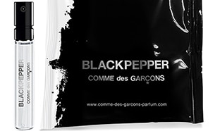 Échantillon gratuit du parfum Comme des garçons Blackpepper