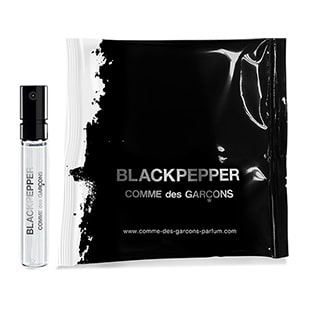 Échantillon gratuit du parfum Comme des garçons Blackpepper