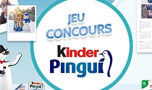 Jeu Kinder Pingui : 375 packs de chocolats et 805 lots à gagner