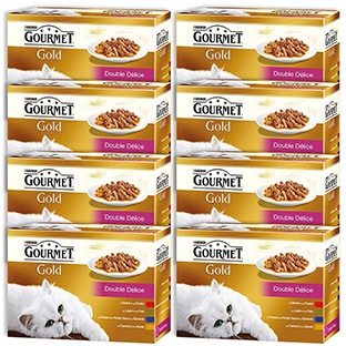 Promo alimentation chats : Gourmet Gold 96 sachets à 11,49€