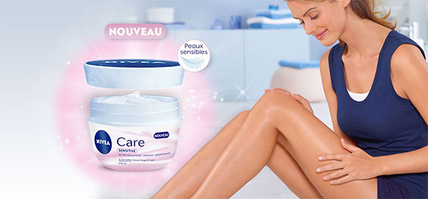 Testez gratuitement le soin Nivea Care Sensitive