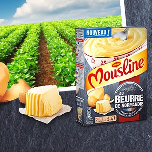 Test Purée Mousline au Beurre de Normandie : 2000 gratuites