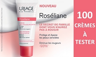 Test Uriage : 100 Crèmes Anti-Rougeurs Roséliane gratuites