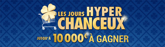 Tickets Les Hyper Chanceux en magasin et jeu sur Carrefour.fr