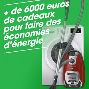 Jeu Carrefour : 5 lave-linge et 10 aspirateurs à gagner