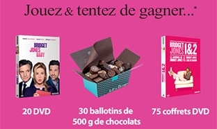 Jeu Jeff de Bruges : 125 lots à gagner avec le film Bridget Jones