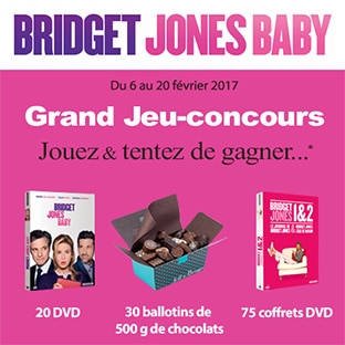 Jeu Jeff de Bruges : 125 lots à gagner avec le film Bridget Jones