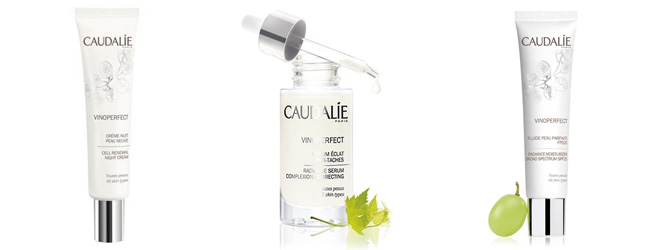 Tentez de tester la gamme de soins Vinoperfect de Caudalie