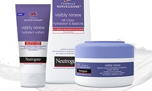 Test Neutrogena : Lait, baume et sérum Visibly Renew gratuits