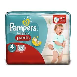 Test Pampers : 1000 paquets de couches Baby-Dry Pants gratuits