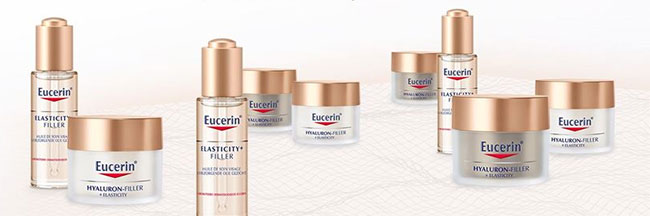 coffrets Hyaluron-Filler + Elasticity de Eucerin à gagner