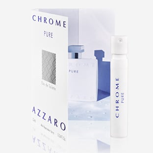 Recevez un échantillon gratuit du parfum Azzaro Chrome Pure