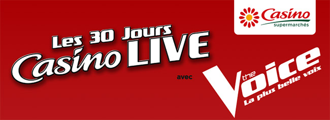 Grand jeu Casino Live The Voice