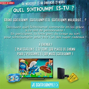 Jeu Schtroumpf des Magasins U : 203 cadeaux (PS4, TV…)