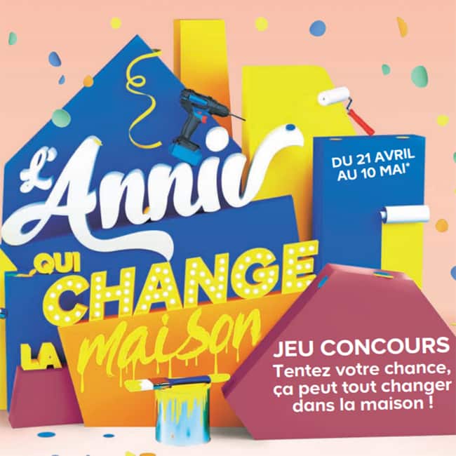 Jeu Anniversaire Castorama 000 De Lots A Gagner